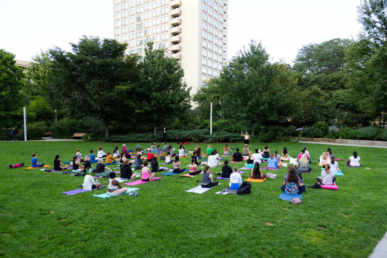 Fitness Classes on the Greenway